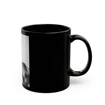 Rhonda Fleming #162 (Vintage Female Icon) Black Coffee Mug - Go Mug Yourself
