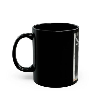 Rhonda Fleming #165 (Vintage Female Icon) Black Coffee Mug - Go Mug Yourself
