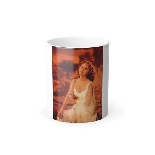 Rhonda Fleming #167 (Vintage Female Icon) Color Changing Mug 11oz 11oz - Go Mug Yourself