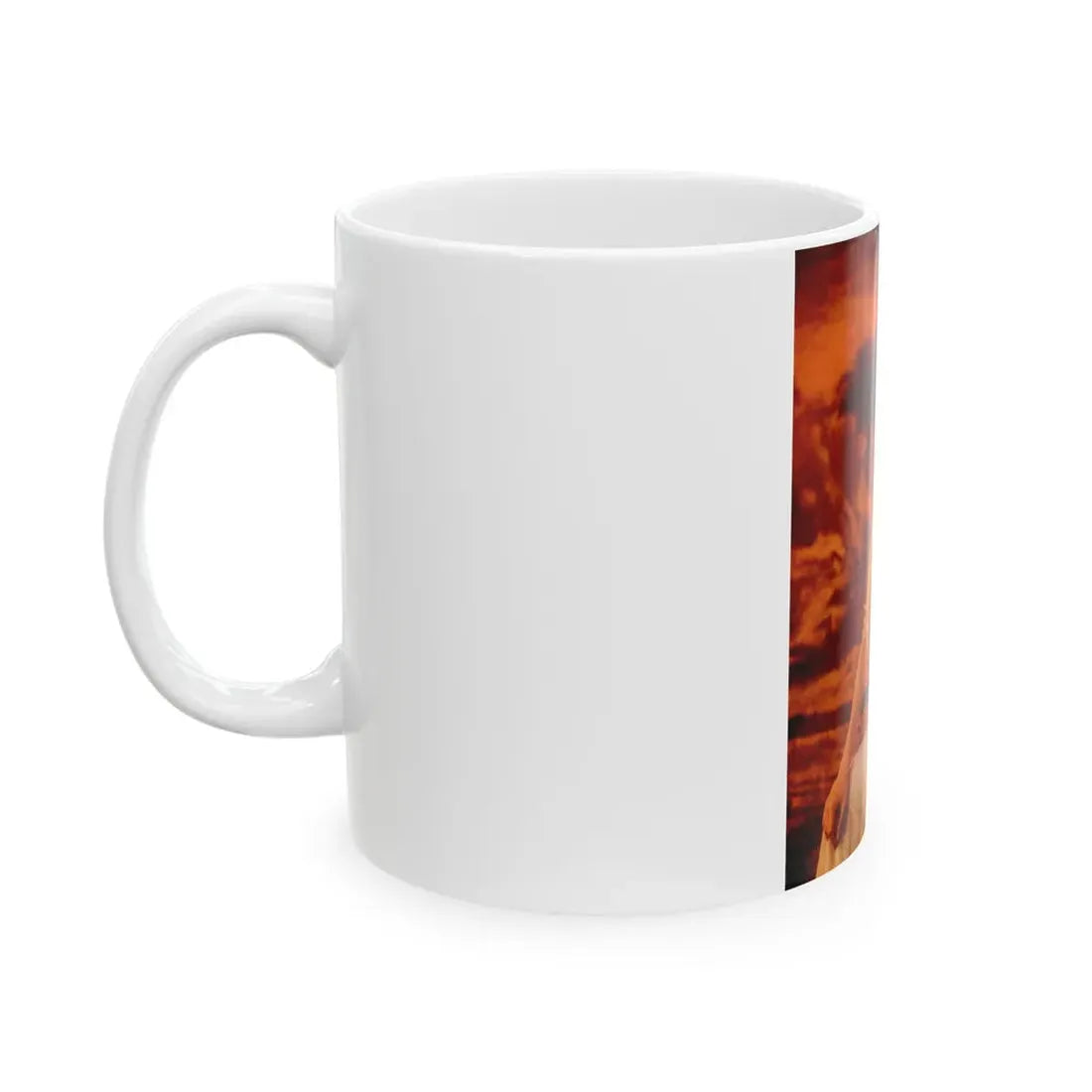 Rhonda Fleming #167 (Vintage Female Icon) White Coffee Mug - Go Mug Yourself