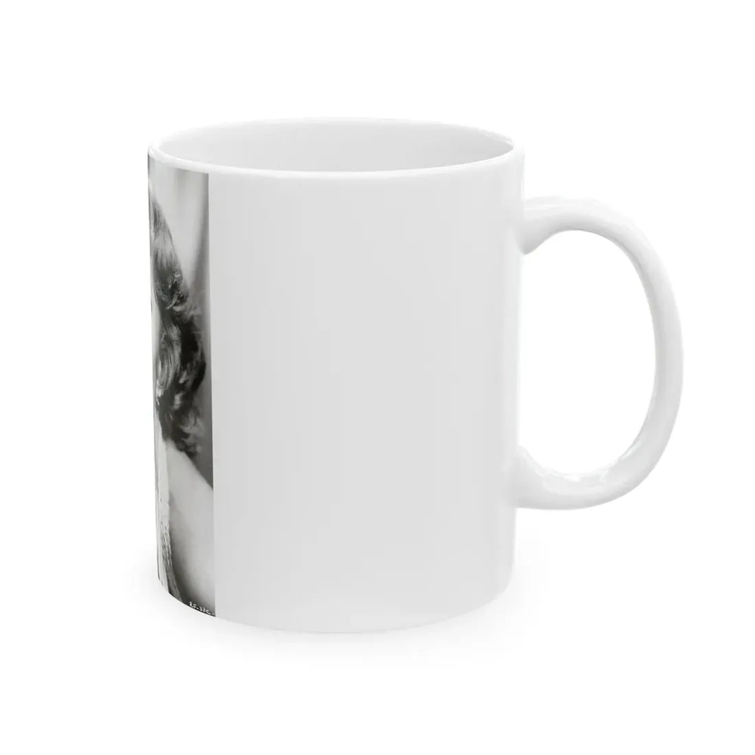 Rhonda Fleming #169 (Vintage Female Icon) White Coffee Mug - Go Mug Yourself