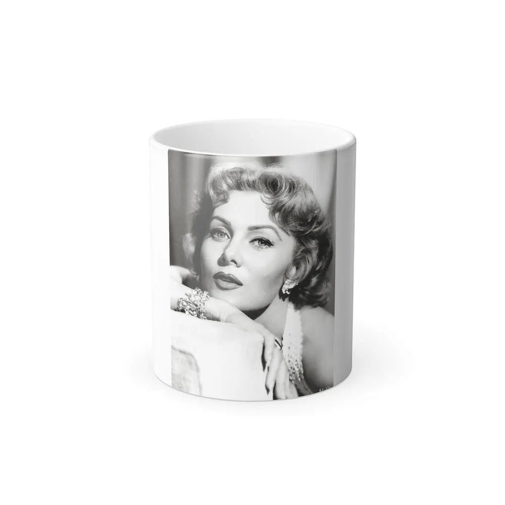Rhonda Fleming #169 (Vintage Female Icons) Color Changing Mug 11oz-11oz-Go Mug Yourself