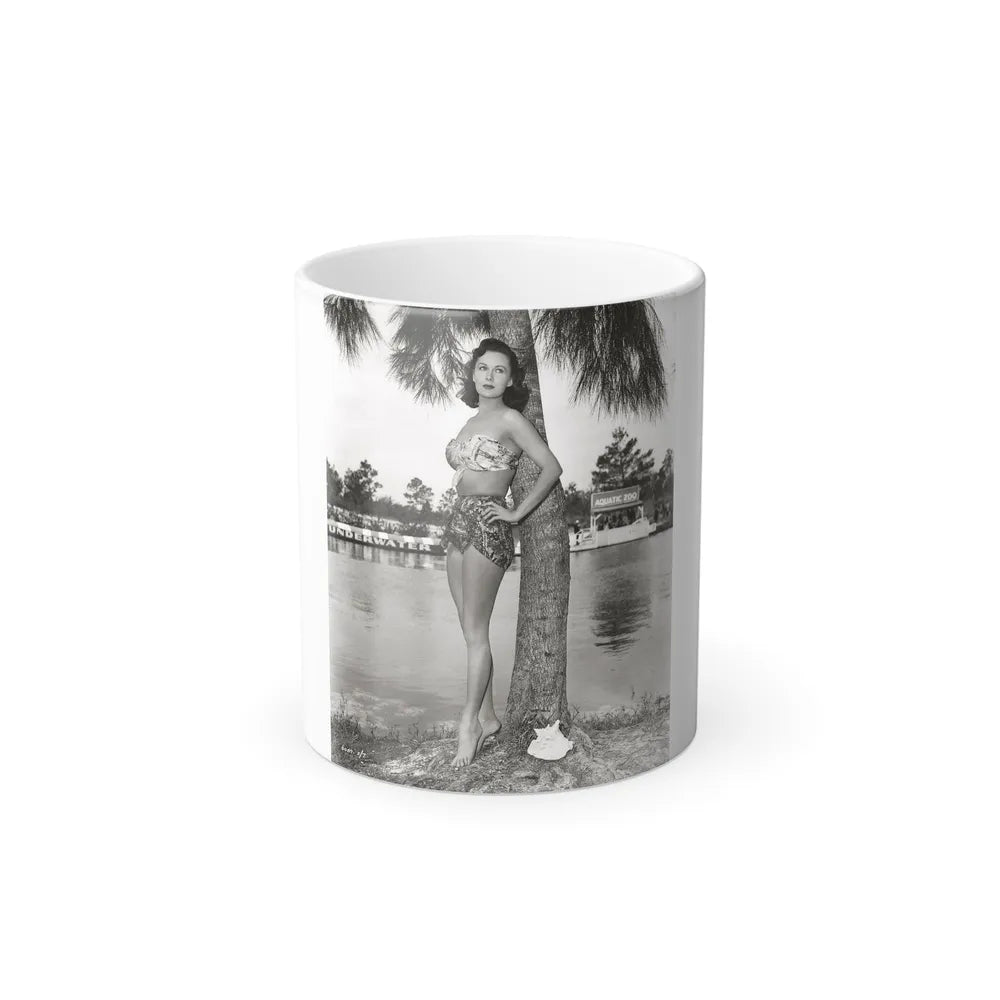 Rhonda Fleming #172 (Vintage Female Icons) Color Changing Mug 11oz-11oz-Go Mug Yourself