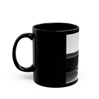 Rhonda Fleming #176 (Vintage Female Icon) Black Coffee Mug - Go Mug Yourself