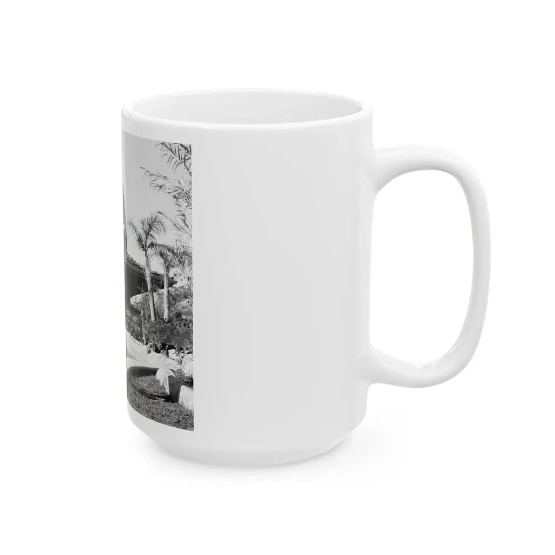 Rhonda Fleming #176 (Vintage Female Icon) White Coffee Mug - Go Mug Yourself