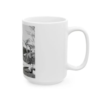 Rhonda Fleming #176 (Vintage Female Icon) White Coffee Mug - Go Mug Yourself