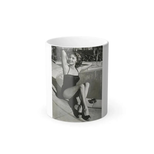 Rhonda Fleming #185 (Vintage Female Icon) Color Changing Mug 11oz 11oz - Go Mug Yourself