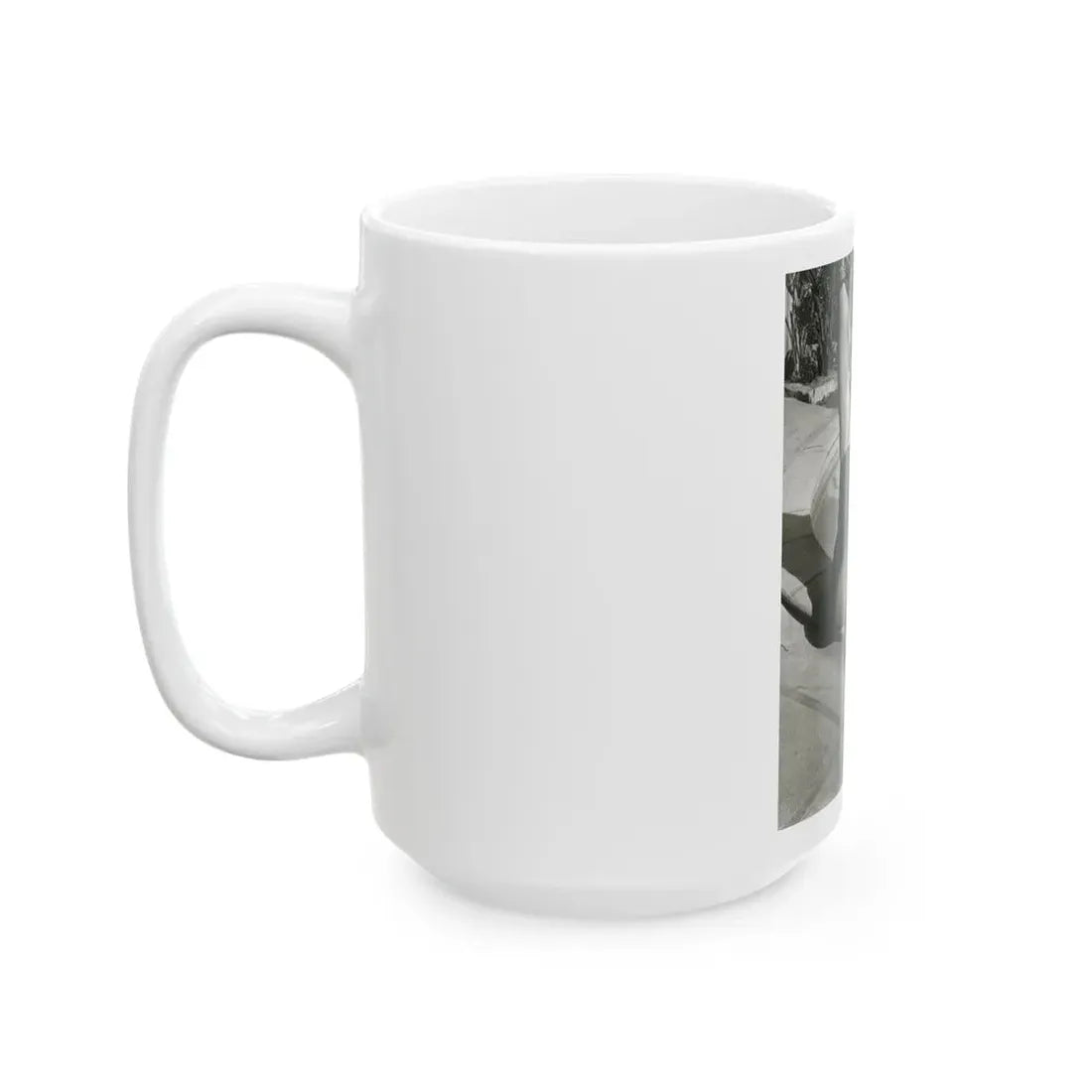 Rhonda Fleming #185 (Vintage Female Icon) White Coffee Mug - Go Mug Yourself