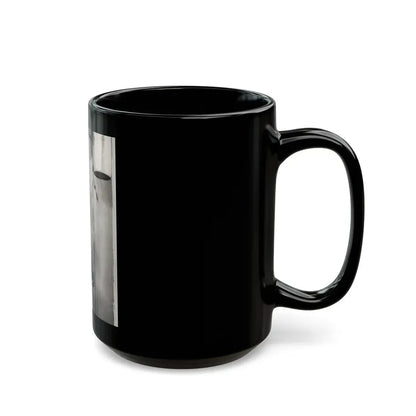 Rhonda Fleming #186 (Vintage Female Icon) Black Coffee Mug - Go Mug Yourself