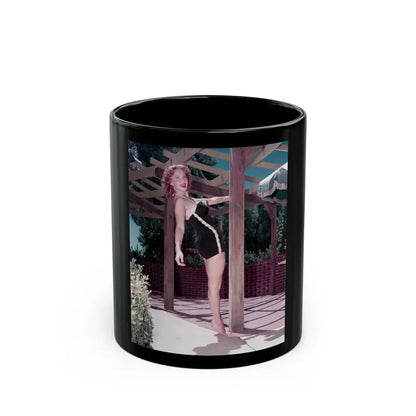 Rhonda Fleming #188 (Vintage Female Icon) Black Coffee Mug 11oz - Go Mug Yourself