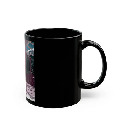 Rhonda Fleming #188 (Vintage Female Icon) Black Coffee Mug - Go Mug Yourself