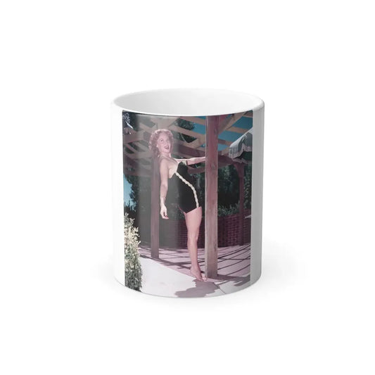 Rhonda Fleming #188 (Vintage Female Icon) Color Changing Mug 11oz 11oz - Go Mug Yourself