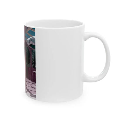 Rhonda Fleming #188 (Vintage Female Icon) White Coffee Mug - Go Mug Yourself