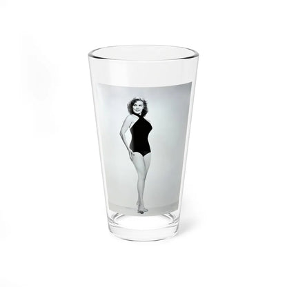 Rhonda Fleming #195 (Vintage Female Icon) Pint Glass 16oz-16oz-Go Mug Yourself