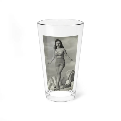 Rhonda Fleming #196 (Vintage Female Icon) Pint Glass 16oz-16oz-Go Mug Yourself