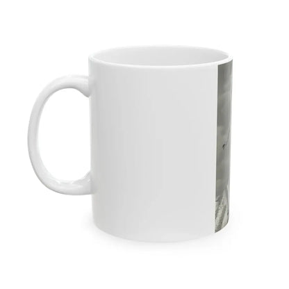 Rhonda Fleming #196 (Vintage Female Icon) White Coffee Mug - Go Mug Yourself