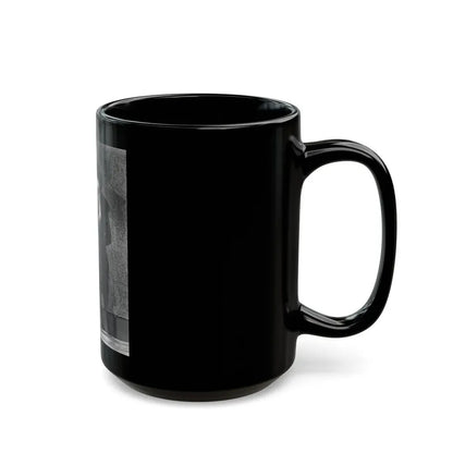 Rhonda Fleming #96 (Vintage Female Icon) Black Coffee Mug - Go Mug Yourself