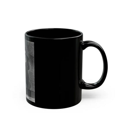 Rhonda Fleming #96 (Vintage Female Icon) Black Coffee Mug - Go Mug Yourself