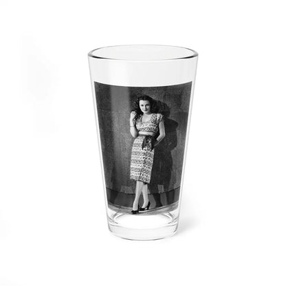 Rhonda Fleming #96 (Vintage Female Icon) Pint Glass 16oz-16oz-Go Mug Yourself