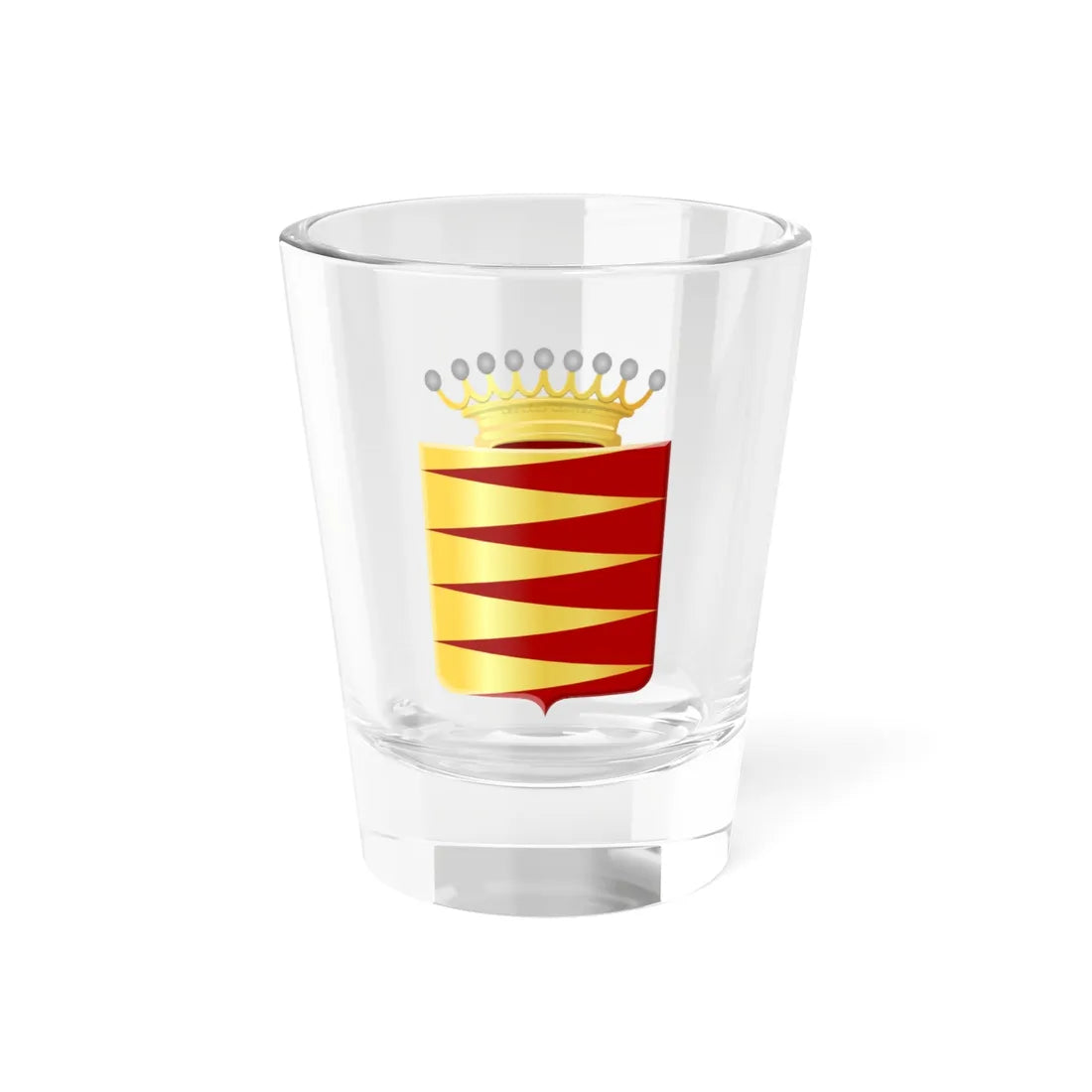 Rhoon wapen (Netherlands) (Coat of Arms) Shot Glass 1.5oz 1.5oz - Go Mug Yourself