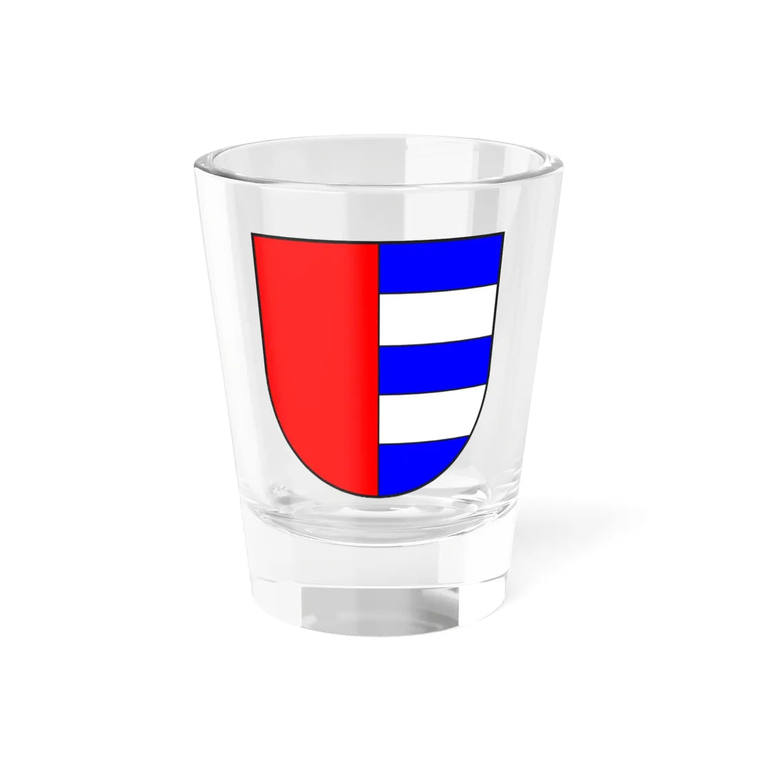 Rhäzüns wappen (Switzerland) (Coat of Arms) Shot Glass 1.5oz 1.5oz - Go Mug Yourself