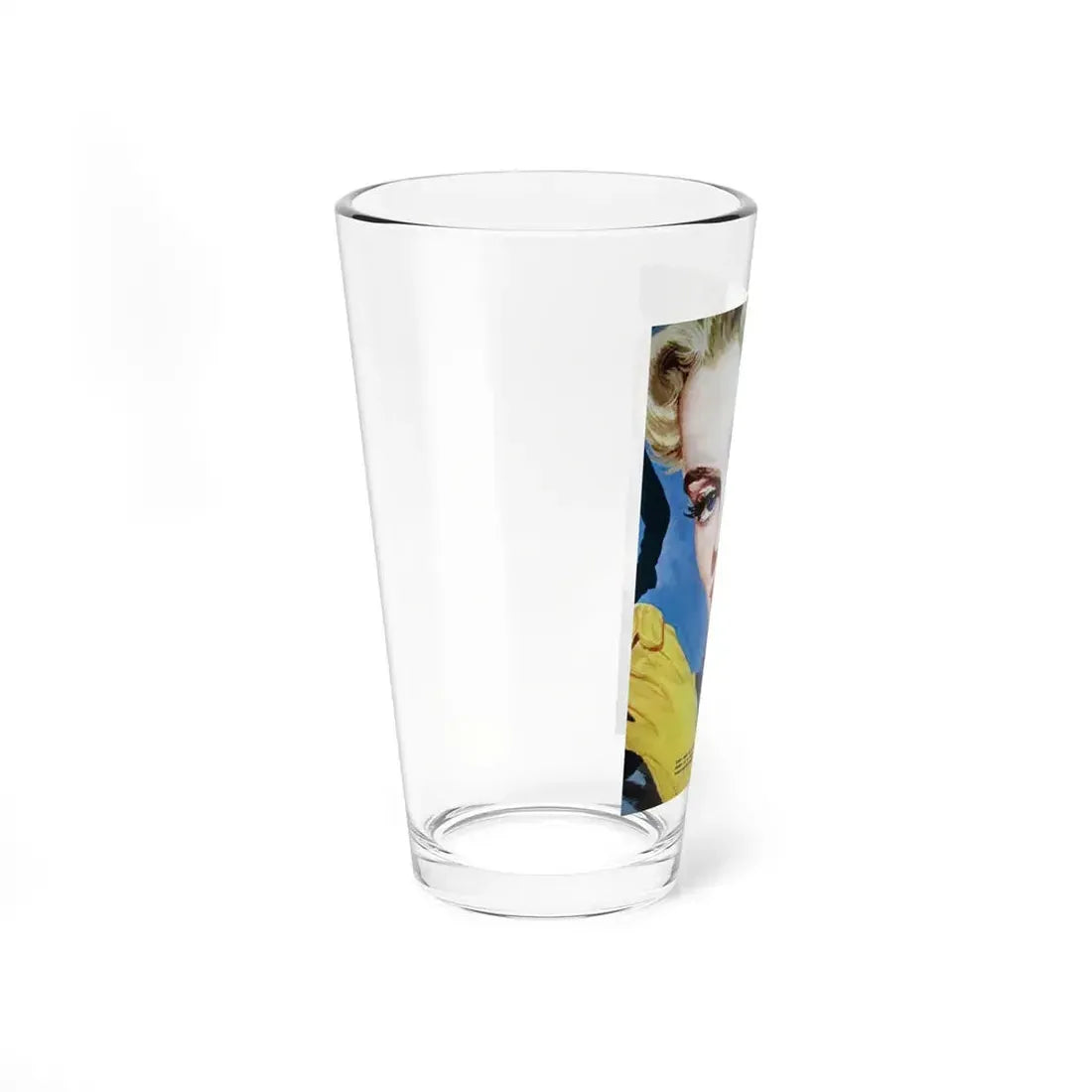 Rian Hughes & David Roach's Lifestyle Illustration of the 50s (Magazine Illustration) Pint Glass 16oz - Go Mug Yourself