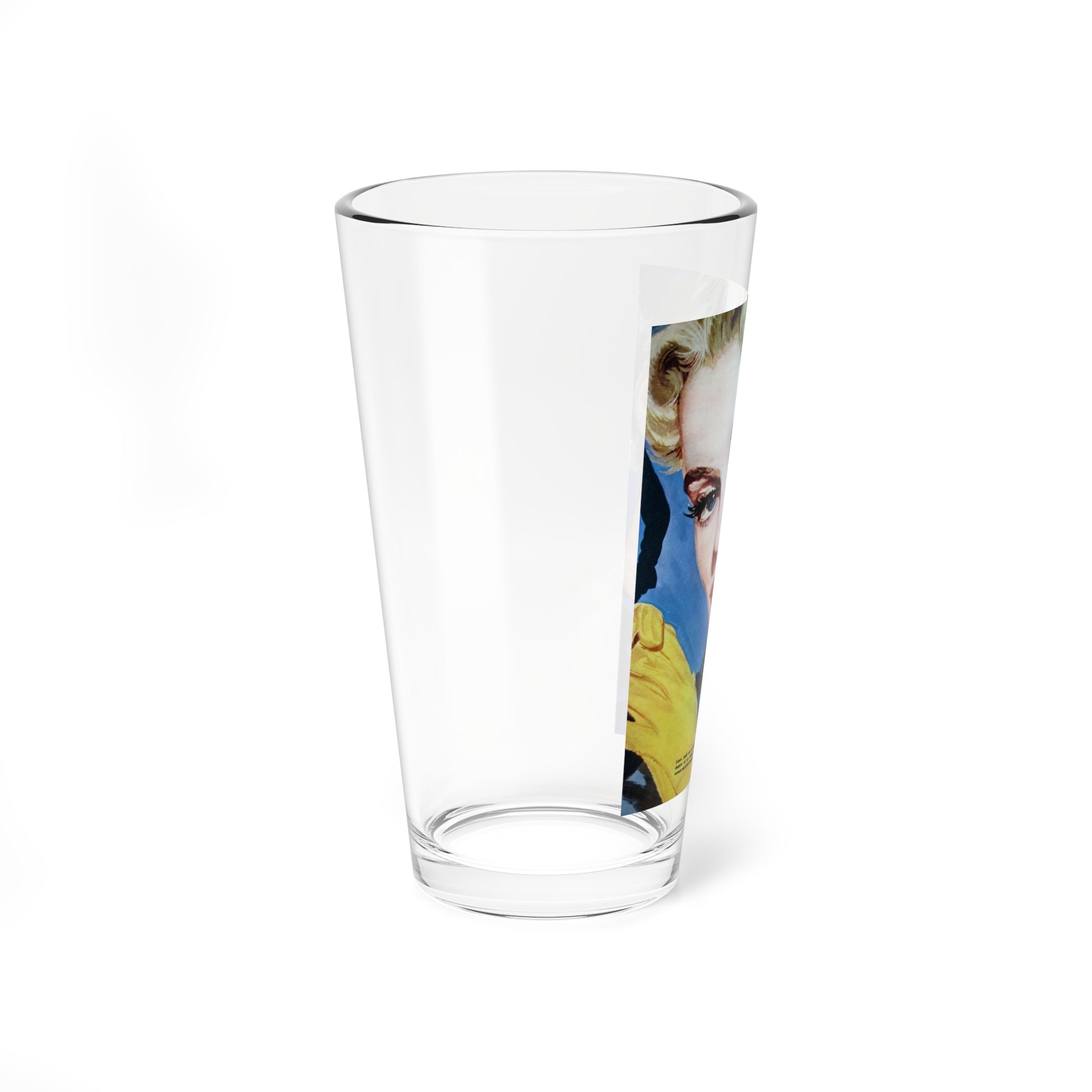 Rian Hughes & David Roach's Lifestyle Illustration of the 50s (Magazine Illustration) Pint Glass 16oz-Go Mug Yourself