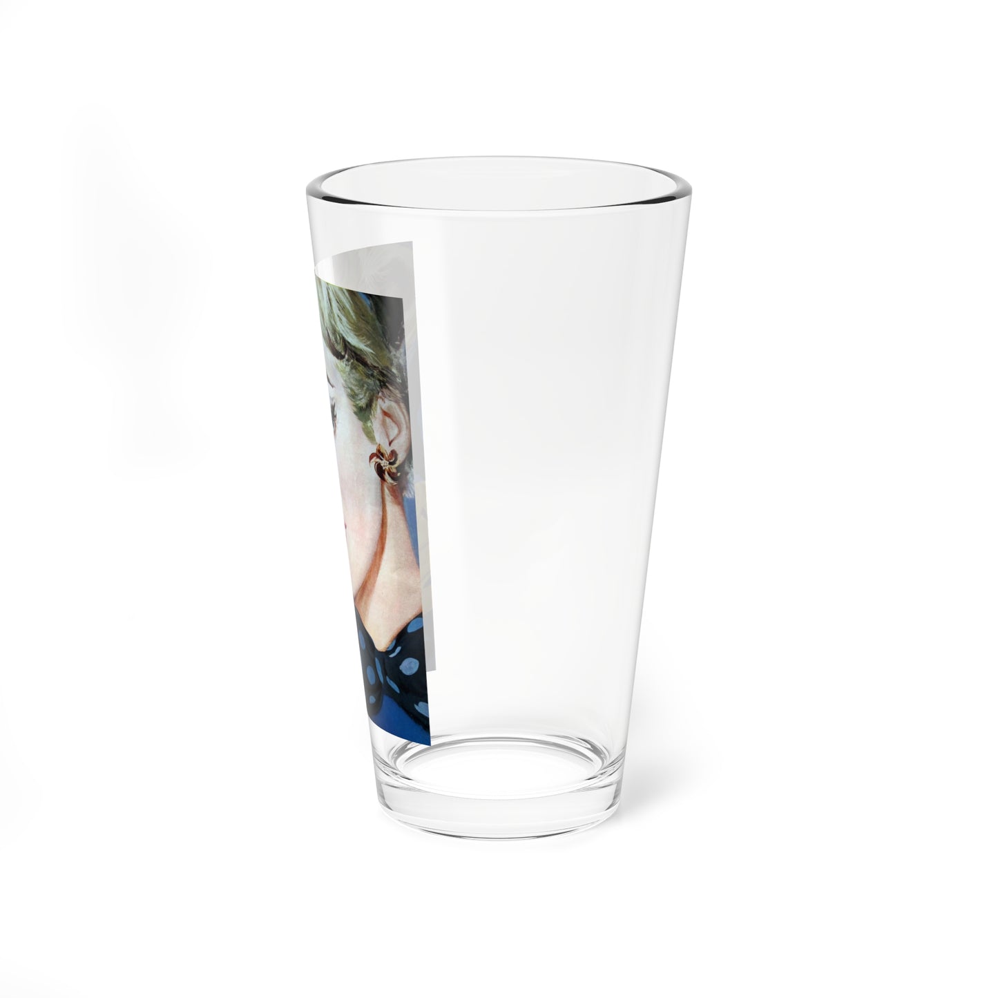 Rian Hughes & David Roach's Lifestyle Illustration of the 50s (Magazine Illustration) Pint Glass 16oz-Go Mug Yourself