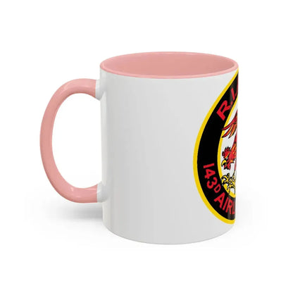 R.I.A.N.G. 143rd Airlift Sq (U.S. Air Force) Accent Coffee Mug - Go Mug Yourself