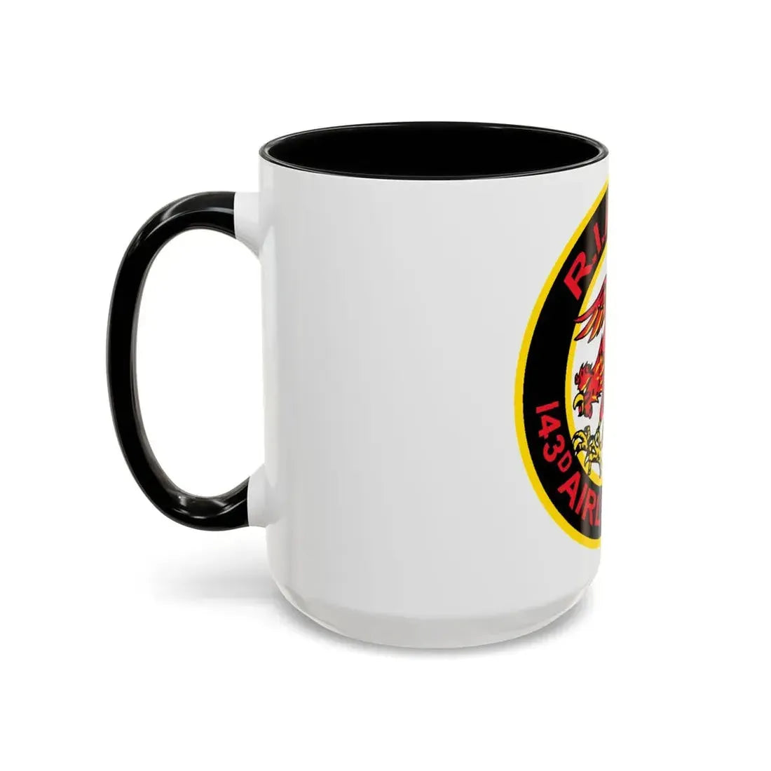 R.I.A.N.G. 143rd Airlift Sq (U.S. Air Force) Accent Coffee Mug - Go Mug Yourself
