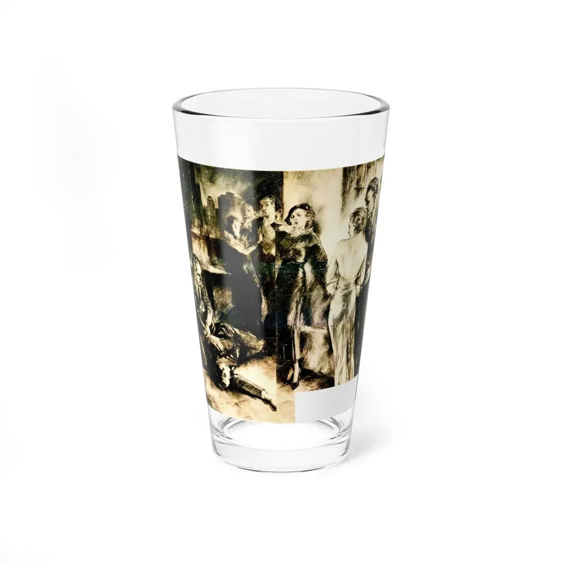 Rich Man's Son, Liberty magazine, April 11, 1936 (Magazine Illustration) Pint Glass 16oz 16oz - Go Mug Yourself