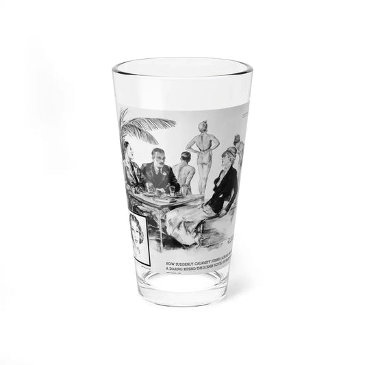 Rich Man's Son, Liberty magazine, April 4, 1936 (Magazine Illustration) Pint Glass 16oz 16oz - Go Mug Yourself