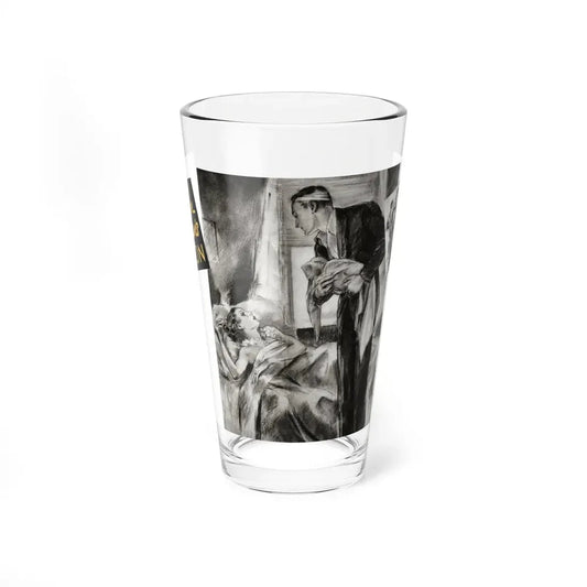 Rich Man's Son, Liberty magazine, May 23, 1936 (Magazine Illustration) Pint Glass 16oz 16oz - Go Mug Yourself