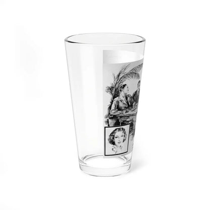 Rich Man's Son, Liberty magazine, April 4, 1936 (Magazine Illustration) Pint Glass 16oz-Go Mug Yourself