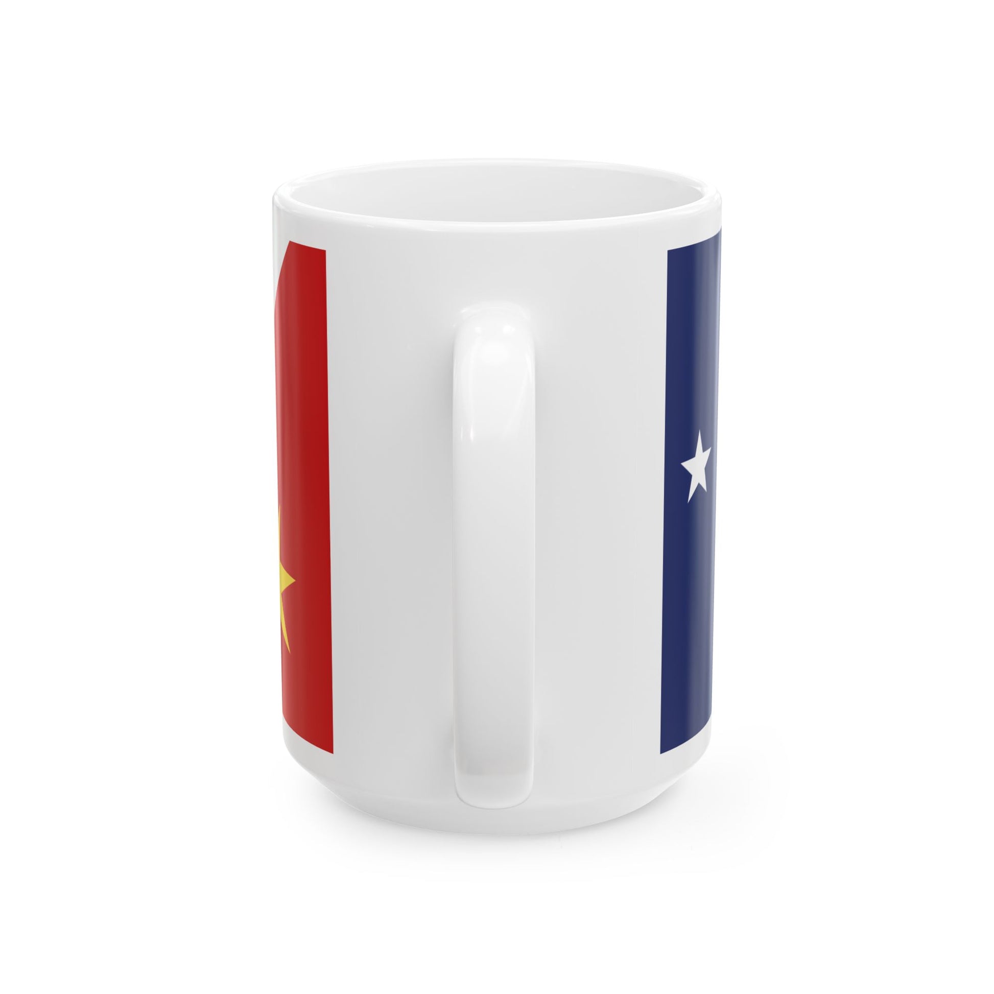 Richard Bates Proposal 1971 Australian Flag Proposal (Australia) White Coffee Mug-Go Mug Yourself