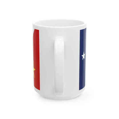 Richard Bates Proposal 1971 Australian Flag Proposal (Australia) White Coffee Mug-Go Mug Yourself