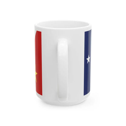 Richard Bates Proposal 1971 Australian Flag Proposal (Australia) White Coffee Mug - Go Mug Yourself