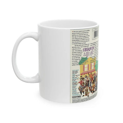 RICHARD SIMMONS GROOVIN IN THE HOUSE (VHS COVER) - White Coffee Mug-Go Mug Yourself