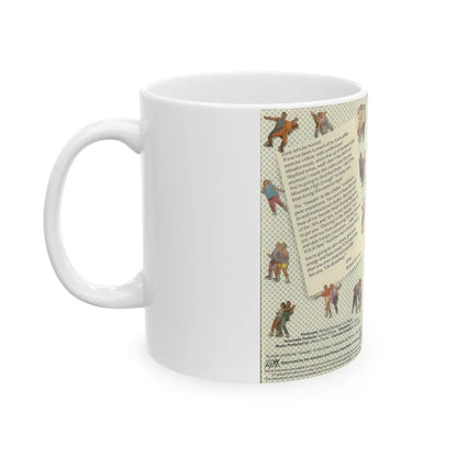 RICHARD SIMMONS SWEATIN TO THE OLDIES (VHS COVER) - White Coffee Mug - Go Mug Yourself