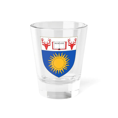 Richmond University shield (United Kingdom) (Coat of Arms) Shot Glass 1.5oz 1.5oz - Go Mug Yourself