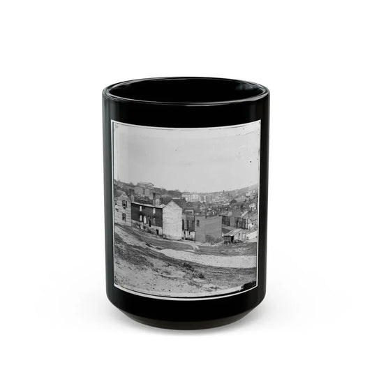 Richmond, Va. Another View From Gambles Hill (U.S. Civil War) Black Coffee Mug 15oz - Go Mug Yourself