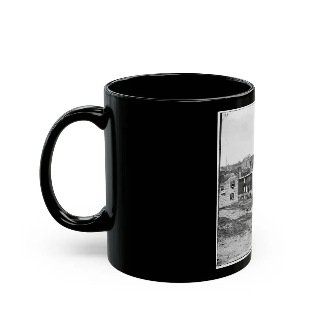 Richmond, Va. Another View From Gambles Hill (U.S. Civil War) Black Coffee Mug - Go Mug Yourself