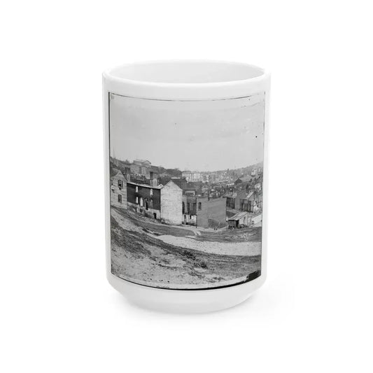 Richmond, Va. Another View From Gambles Hill (U.S. Civil War) White Coffee Mug 15oz - Go Mug Yourself
