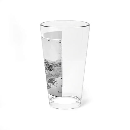 Richmond, Va. Captured Siege Guns At Rocketts; Different View (U.S. Civil War) Pint Glass 16oz - Go Mug Yourself