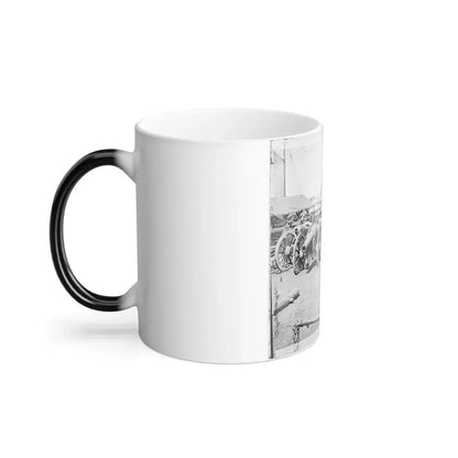 Richmond, Va. Captured Siege Guns at Rocketts (U.S. Civil War) Color Changing Coffee Mug 11oz - Go Mug Yourself