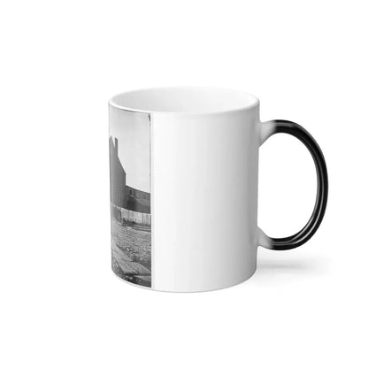 Richmond, Va. Castle Thunder, Cary Street (U.S. Civil War) Color Changing Coffee Mug 11oz - Go Mug Yourself