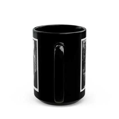 Richmond, Va. City Hall; Sycamore Church Beyond (Capitol Street) (U.S. Civil War) Black Coffee Mug - Go Mug Yourself