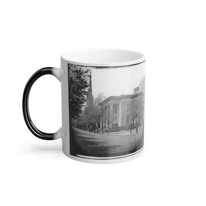 Richmond, Va. City Hall; Sycamore Church Beyond (Capitol Street) (U.S. Civil War) Color Changing Coffee Mug 11oz - Go Mug Yourself