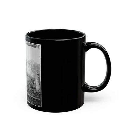Richmond, Va. Custom House (Left) And Capitol (Center); Rubble In Street (U.S. Civil War) Black Coffee Mug - Go Mug Yourself