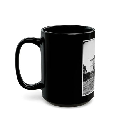 Richmond, Va. Custom House, Standing Among The Ruins (U.S. Civil War) Black Coffee Mug - Go Mug Yourself
